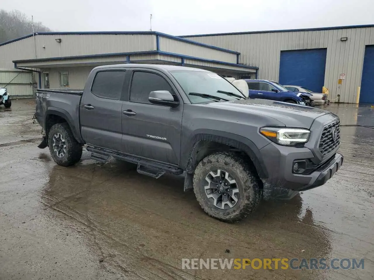 4 fotografías del automóvil dañado 5TFCZ5AN2MX256714 TOYOTA TACOMA 2021