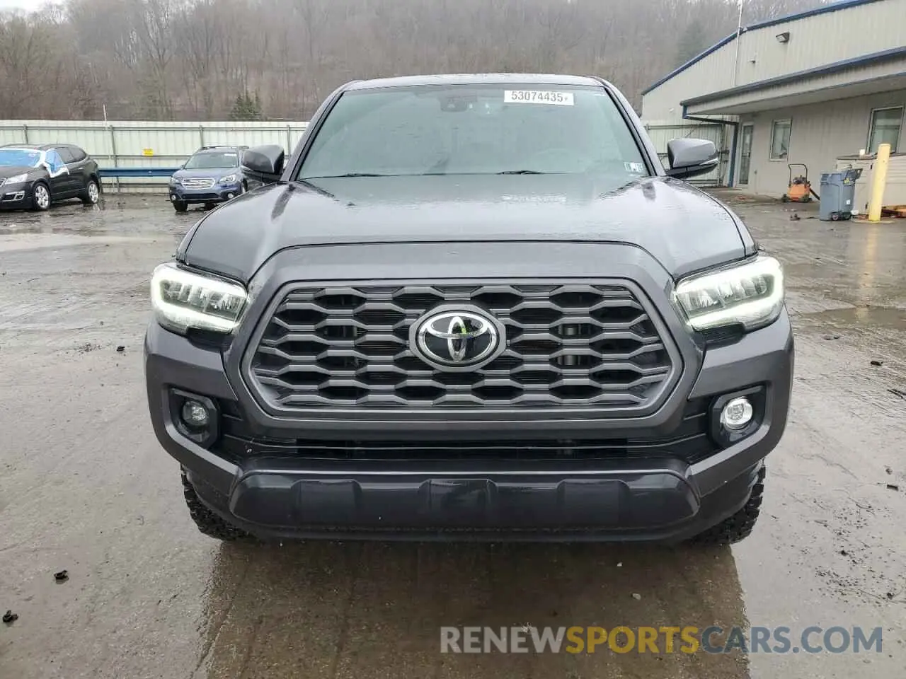 5 fotografías del automóvil dañado 5TFCZ5AN2MX256714 TOYOTA TACOMA 2021