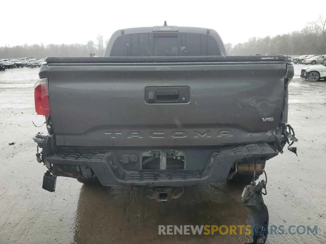 6 fotografías del automóvil dañado 5TFCZ5AN2MX256714 TOYOTA TACOMA 2021