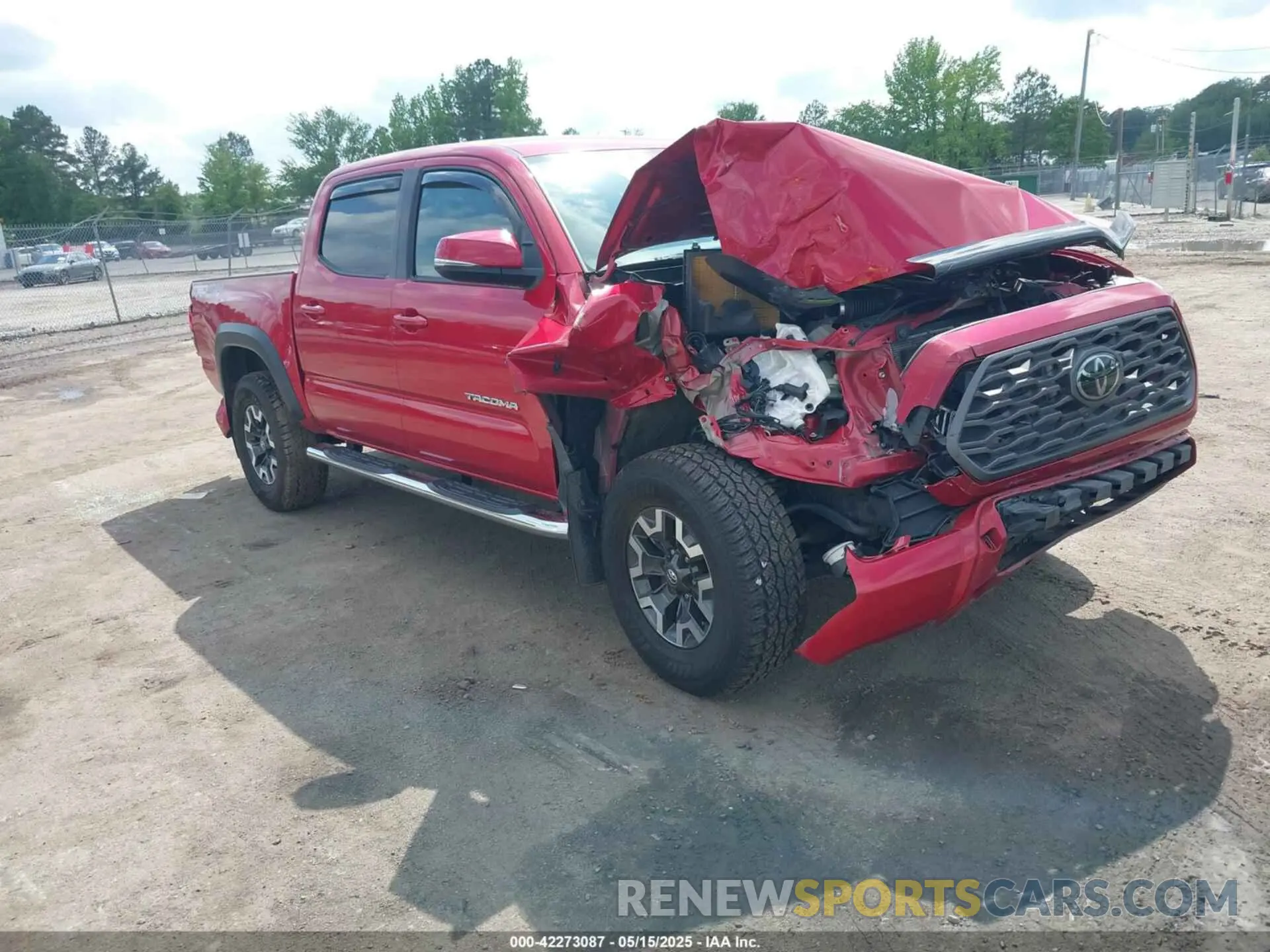 1 fotografías del automóvil dañado 5TFCZ5AN2MX263159 TOYOTA TACOMA 2021