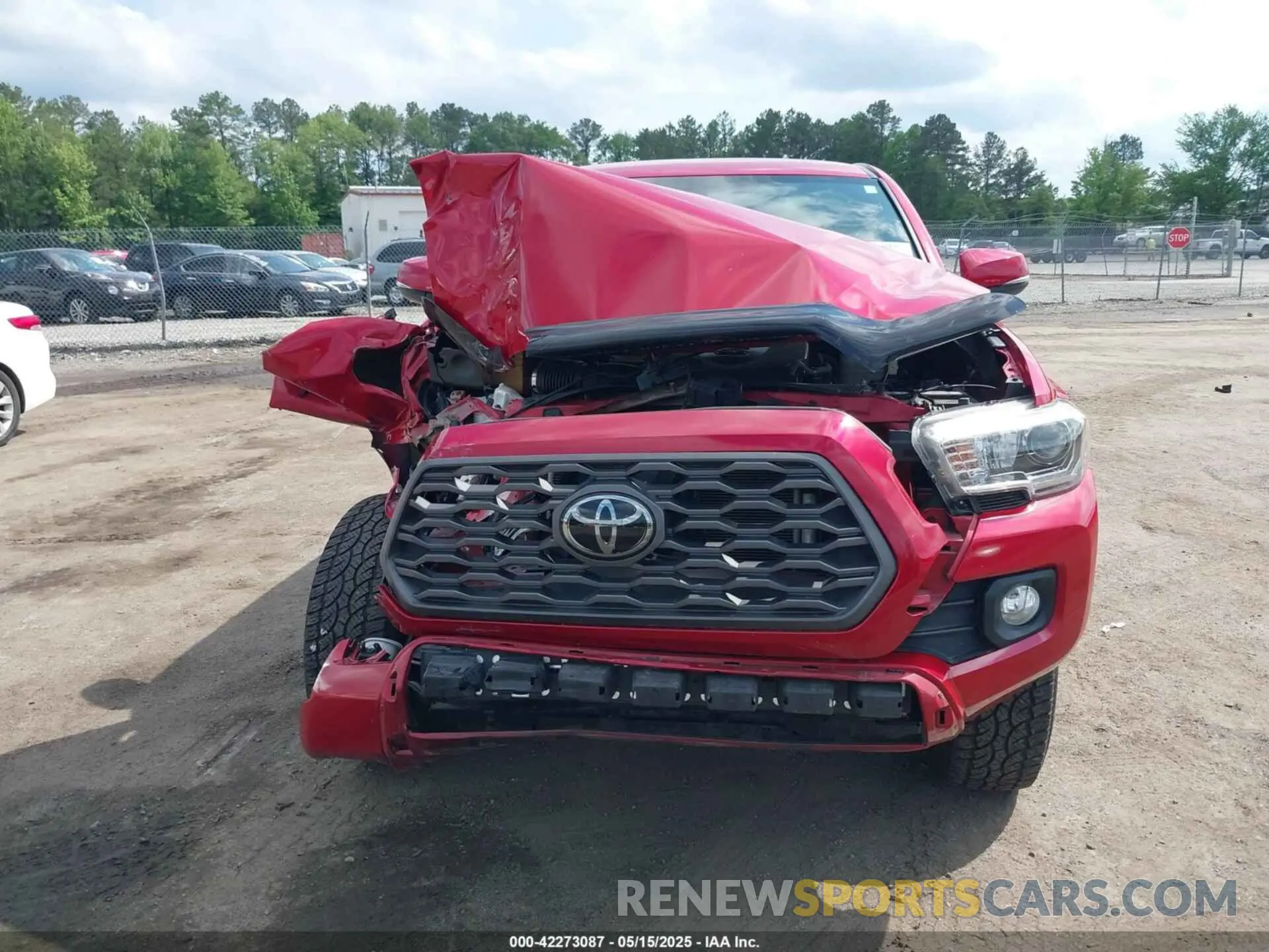 11 fotografías del automóvil dañado 5TFCZ5AN2MX263159 TOYOTA TACOMA 2021