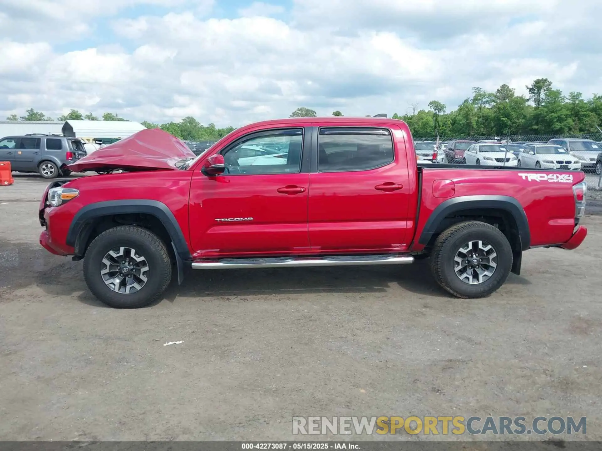 13 fotografías del automóvil dañado 5TFCZ5AN2MX263159 TOYOTA TACOMA 2021