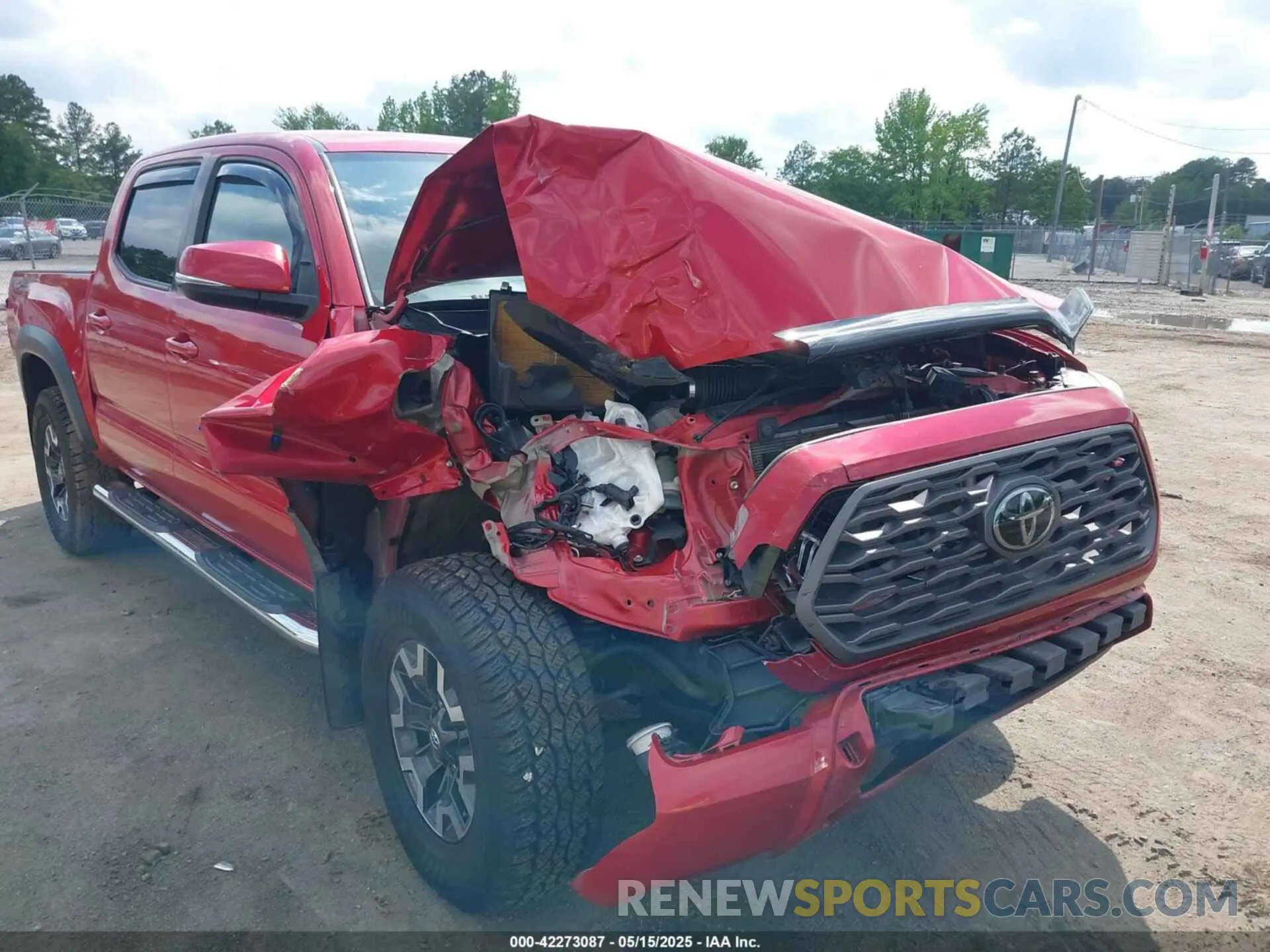 6 fotografías del automóvil dañado 5TFCZ5AN2MX263159 TOYOTA TACOMA 2021