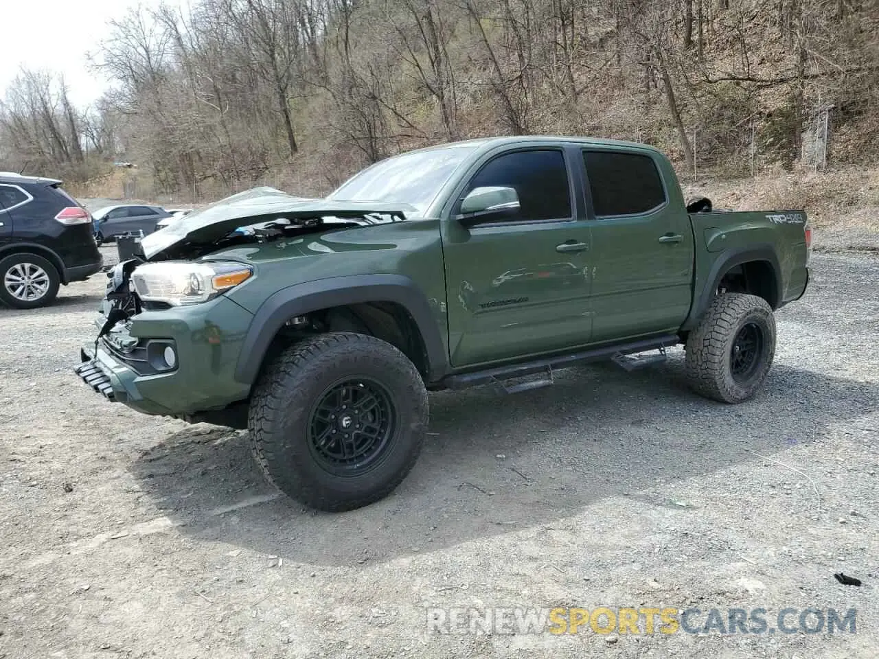 1 fotografías del automóvil dañado 5TFCZ5AN3MX260707 TOYOTA TACOMA 2021