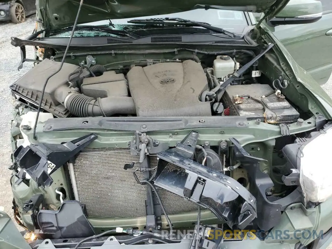 11 fotografías del automóvil dañado 5TFCZ5AN3MX260707 TOYOTA TACOMA 2021