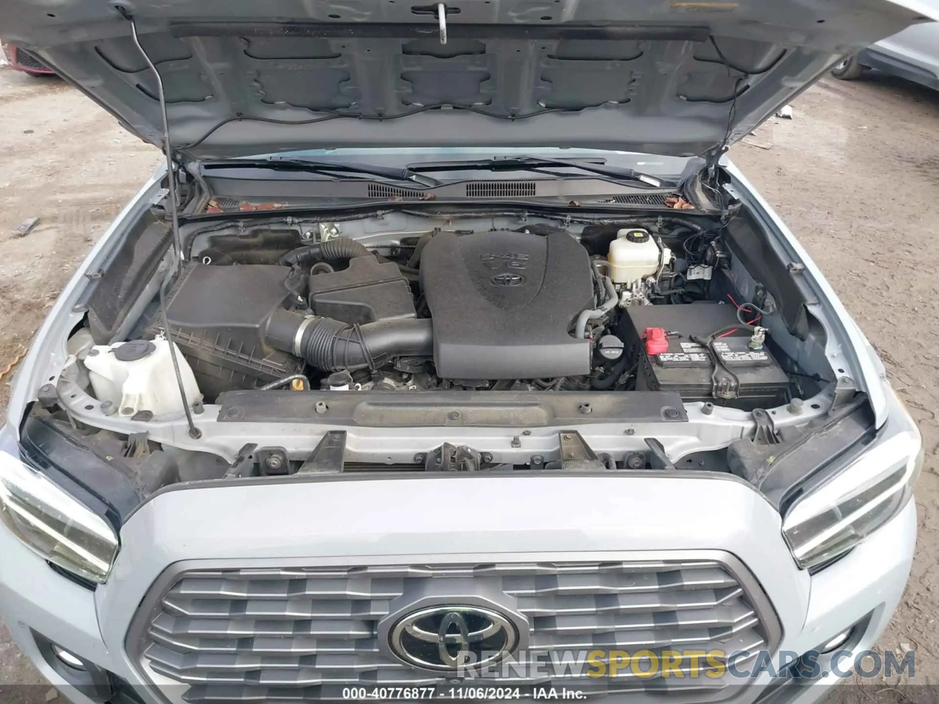 10 fotografías del automóvil dañado 5TFCZ5AN4MX254155 TOYOTA TACOMA 2021