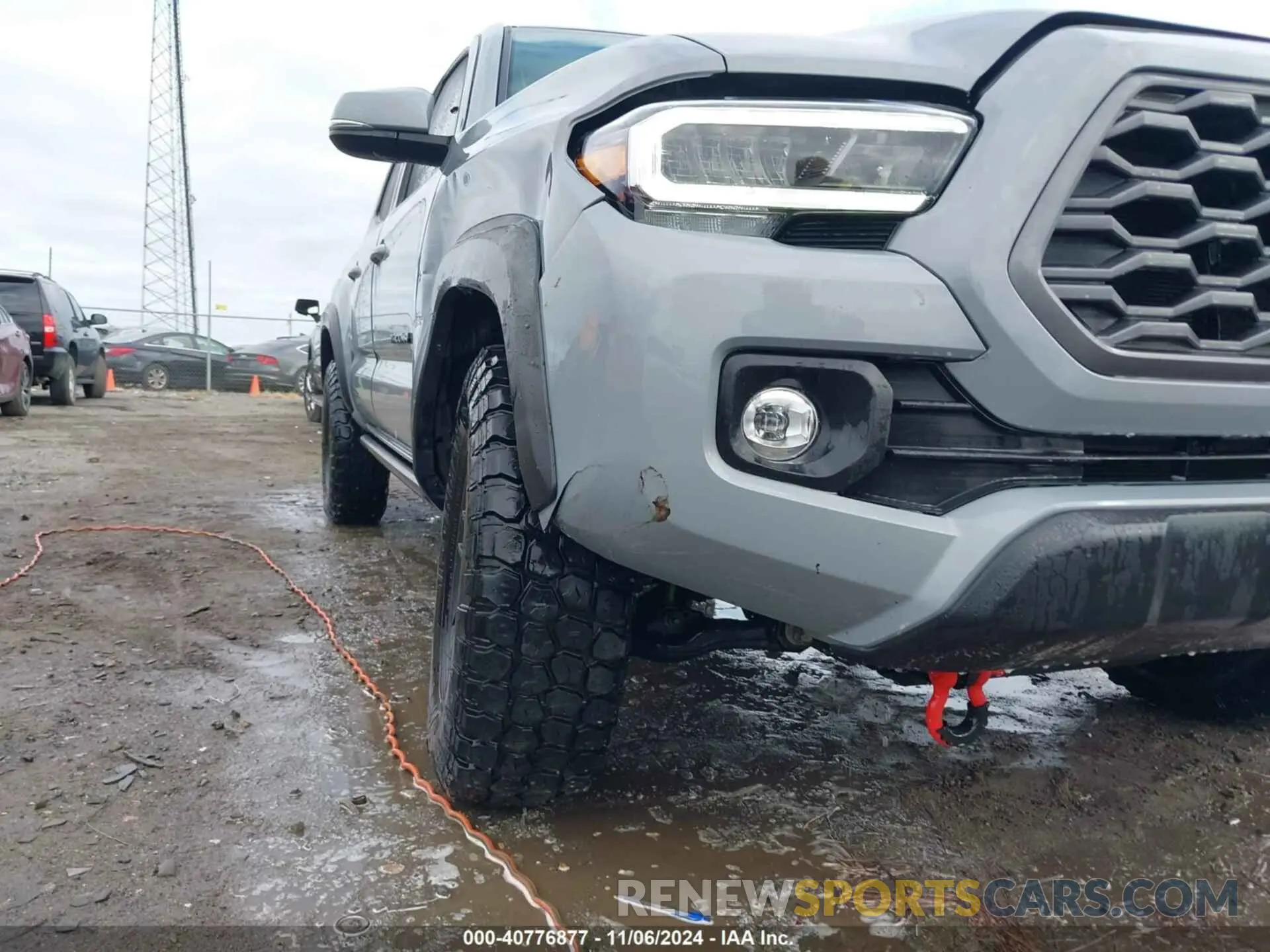 6 fotografías del automóvil dañado 5TFCZ5AN4MX254155 TOYOTA TACOMA 2021