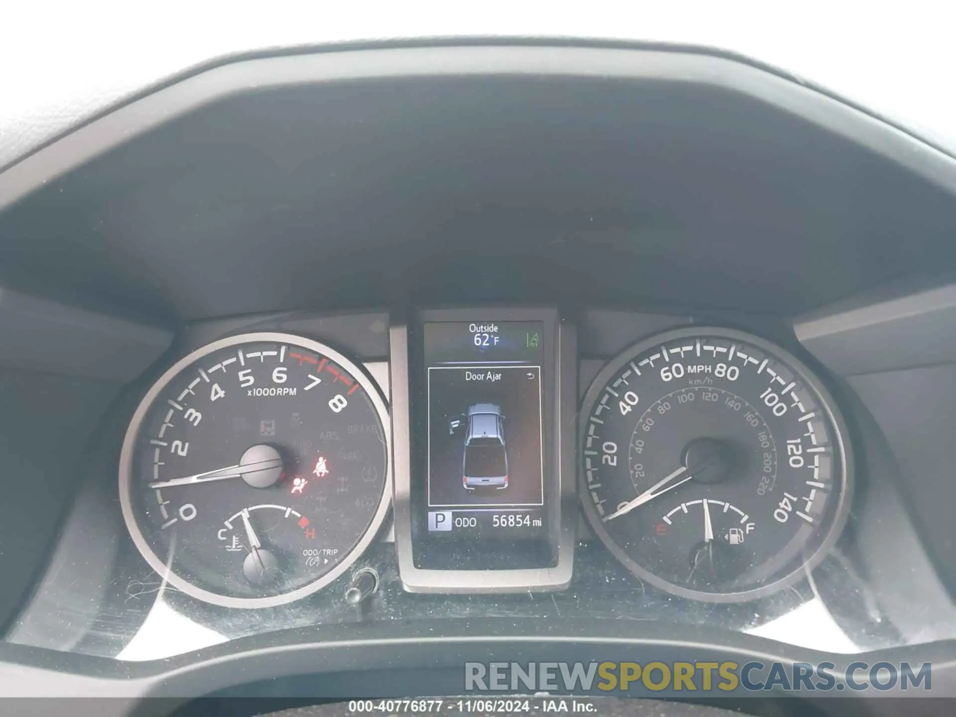 7 fotografías del automóvil dañado 5TFCZ5AN4MX254155 TOYOTA TACOMA 2021