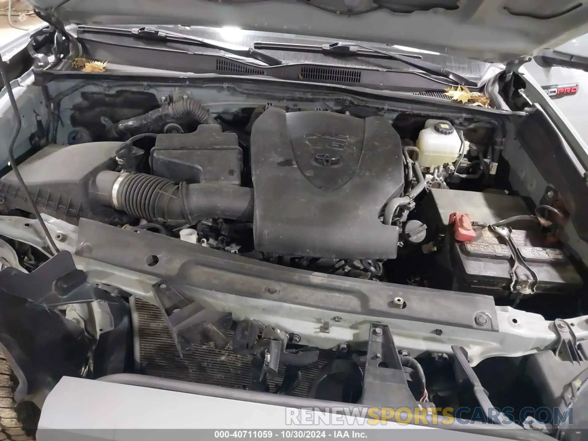 10 fotografías del automóvil dañado 5TFCZ5AN4MX256102 TOYOTA TACOMA 2021