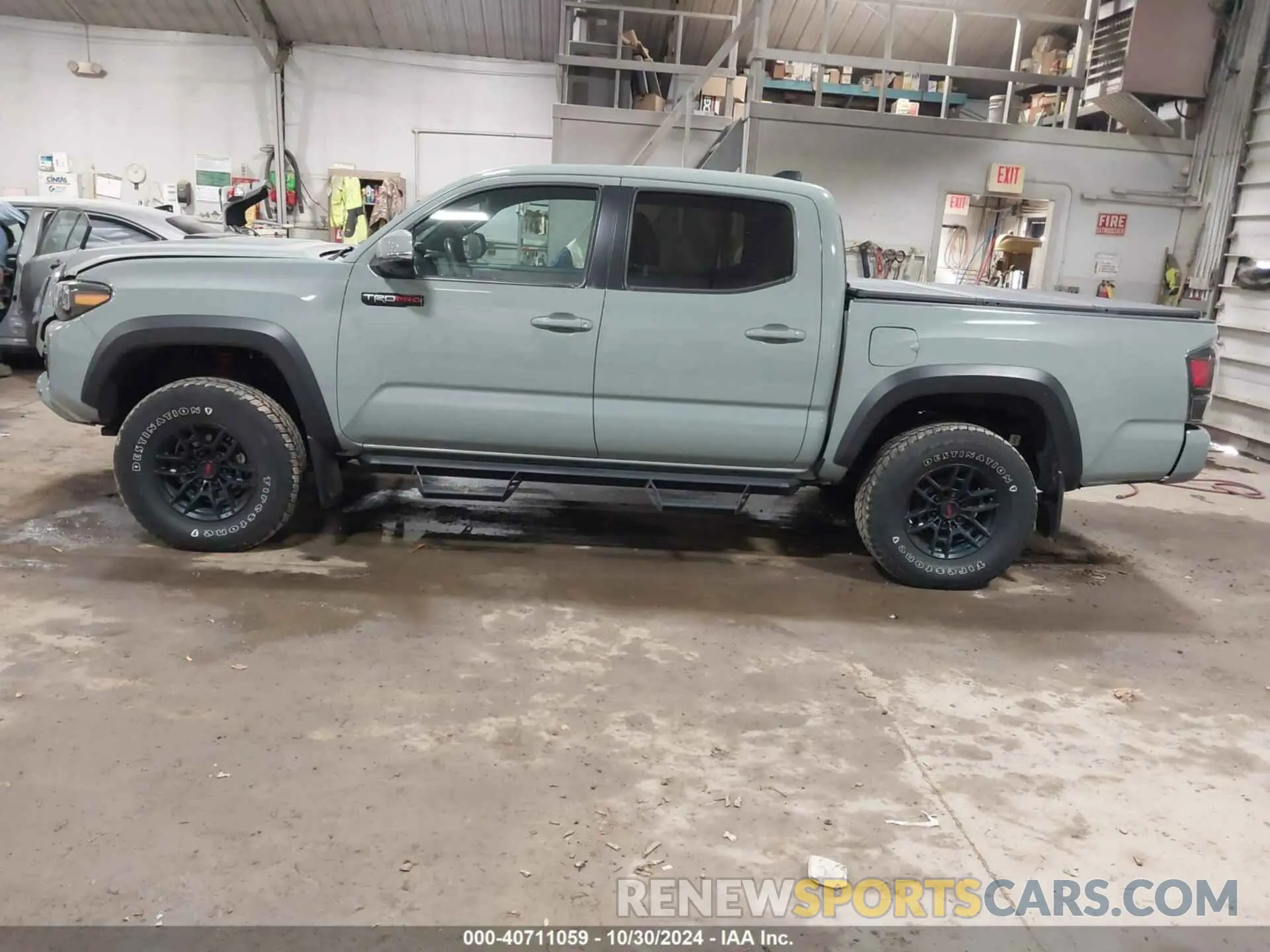 14 fotografías del automóvil dañado 5TFCZ5AN4MX256102 TOYOTA TACOMA 2021