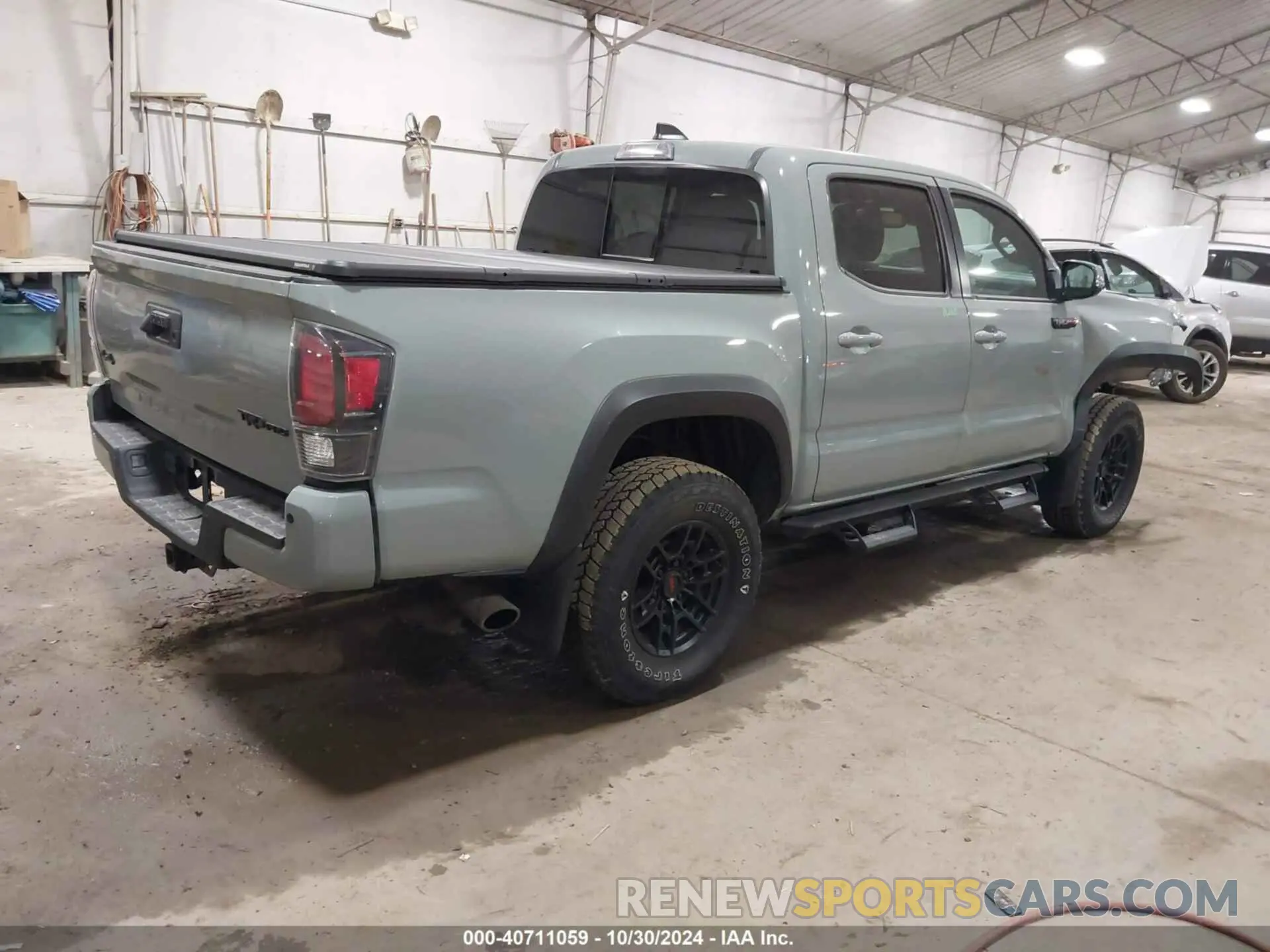 4 fotografías del automóvil dañado 5TFCZ5AN4MX256102 TOYOTA TACOMA 2021