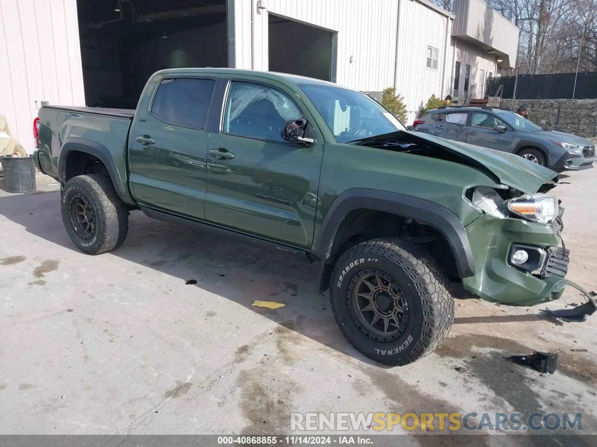 1 fotografías del automóvil dañado 5TFCZ5AN4MX266001 TOYOTA TACOMA 2021