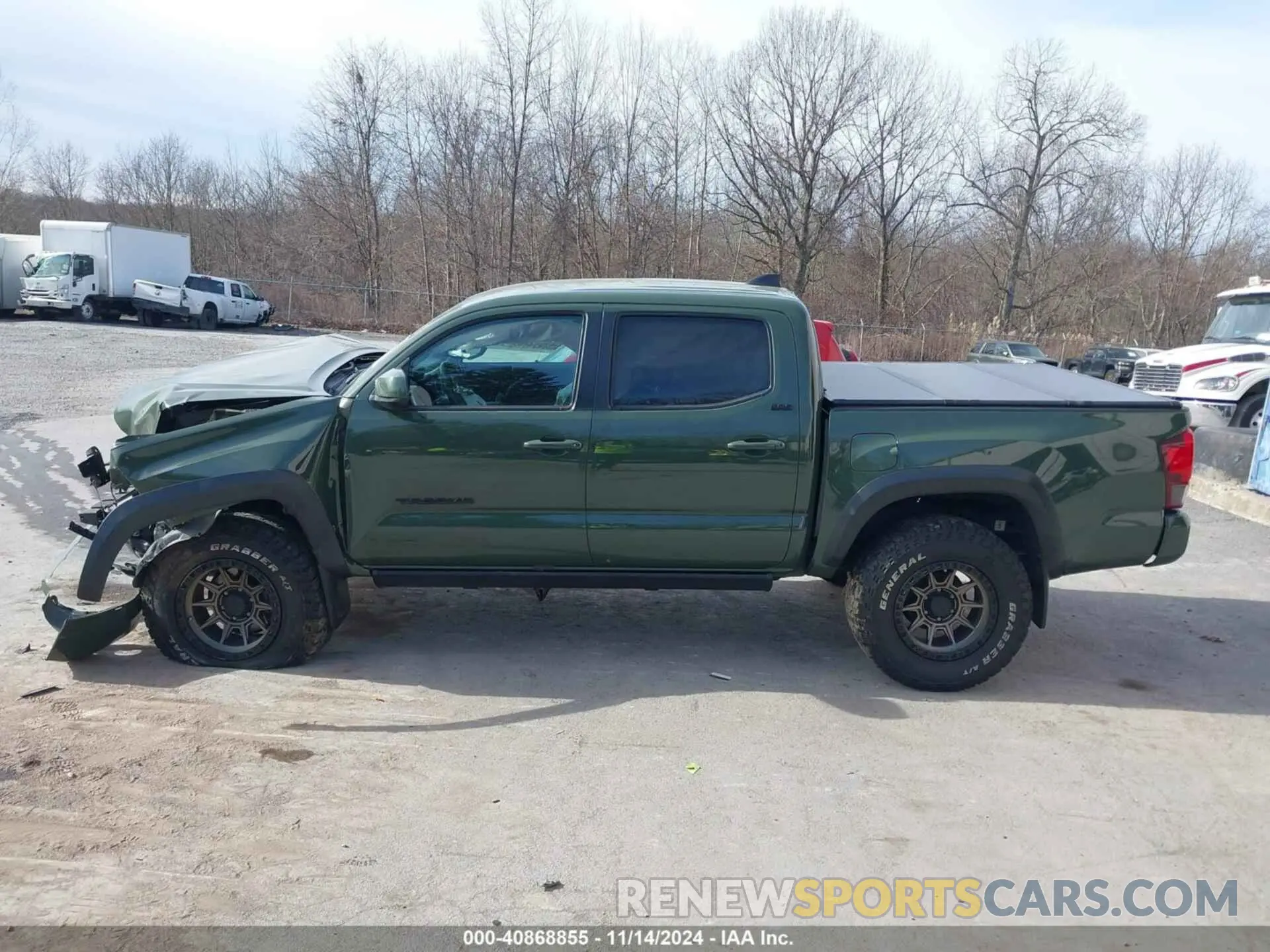 14 fotografías del automóvil dañado 5TFCZ5AN4MX266001 TOYOTA TACOMA 2021
