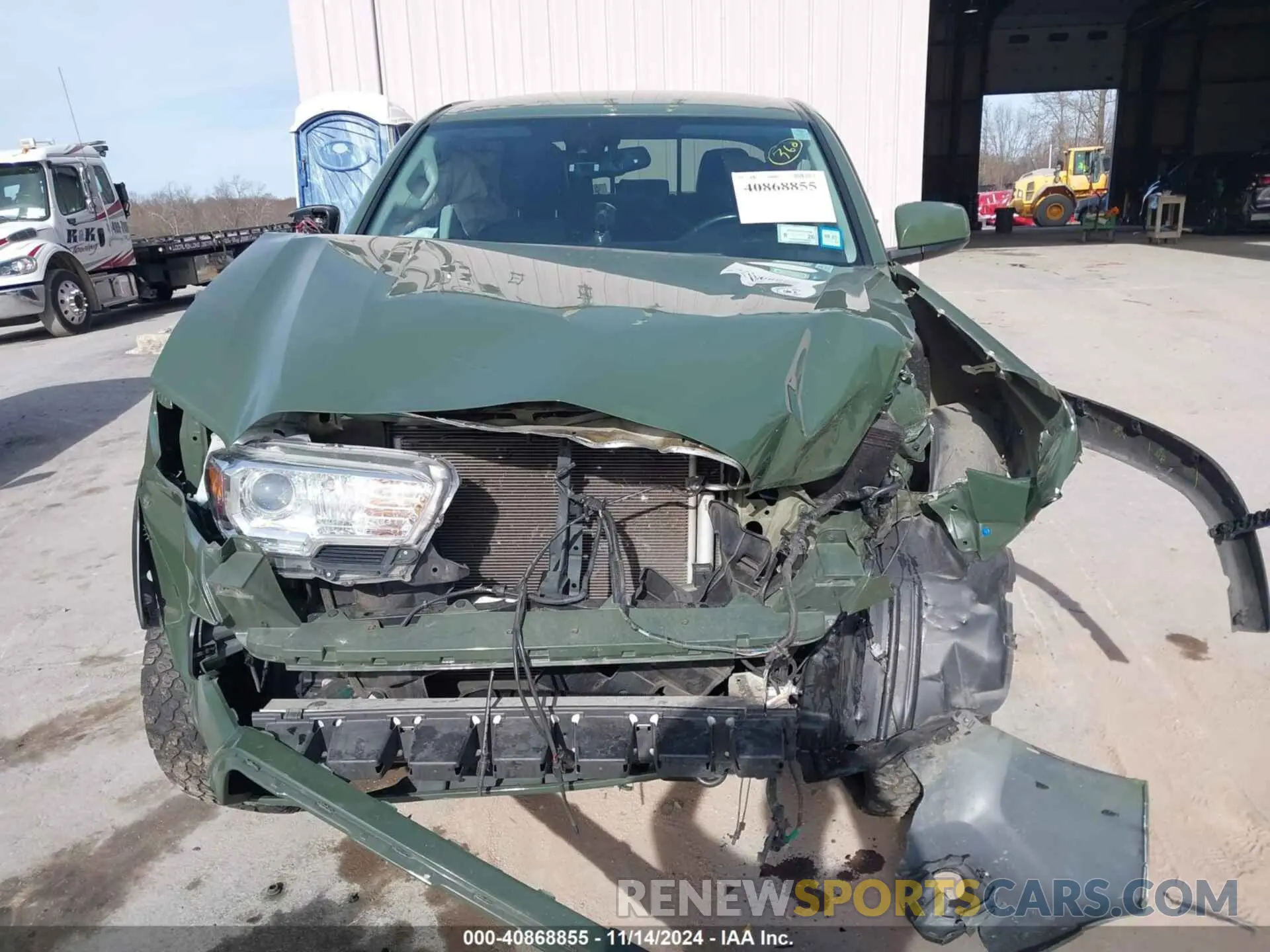 6 fotografías del automóvil dañado 5TFCZ5AN4MX266001 TOYOTA TACOMA 2021