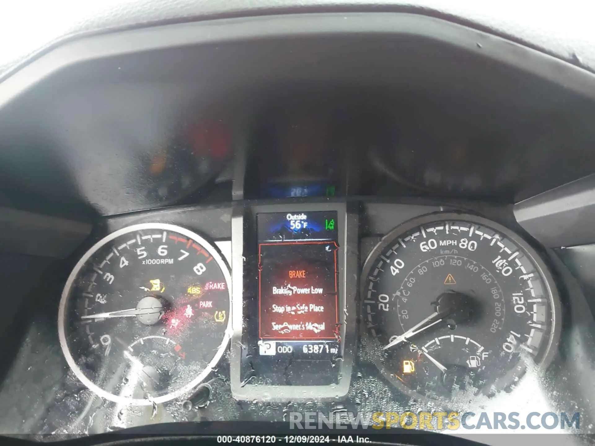 7 fotografías del automóvil dañado 5TFCZ5AN5MX260305 TOYOTA TACOMA 2021