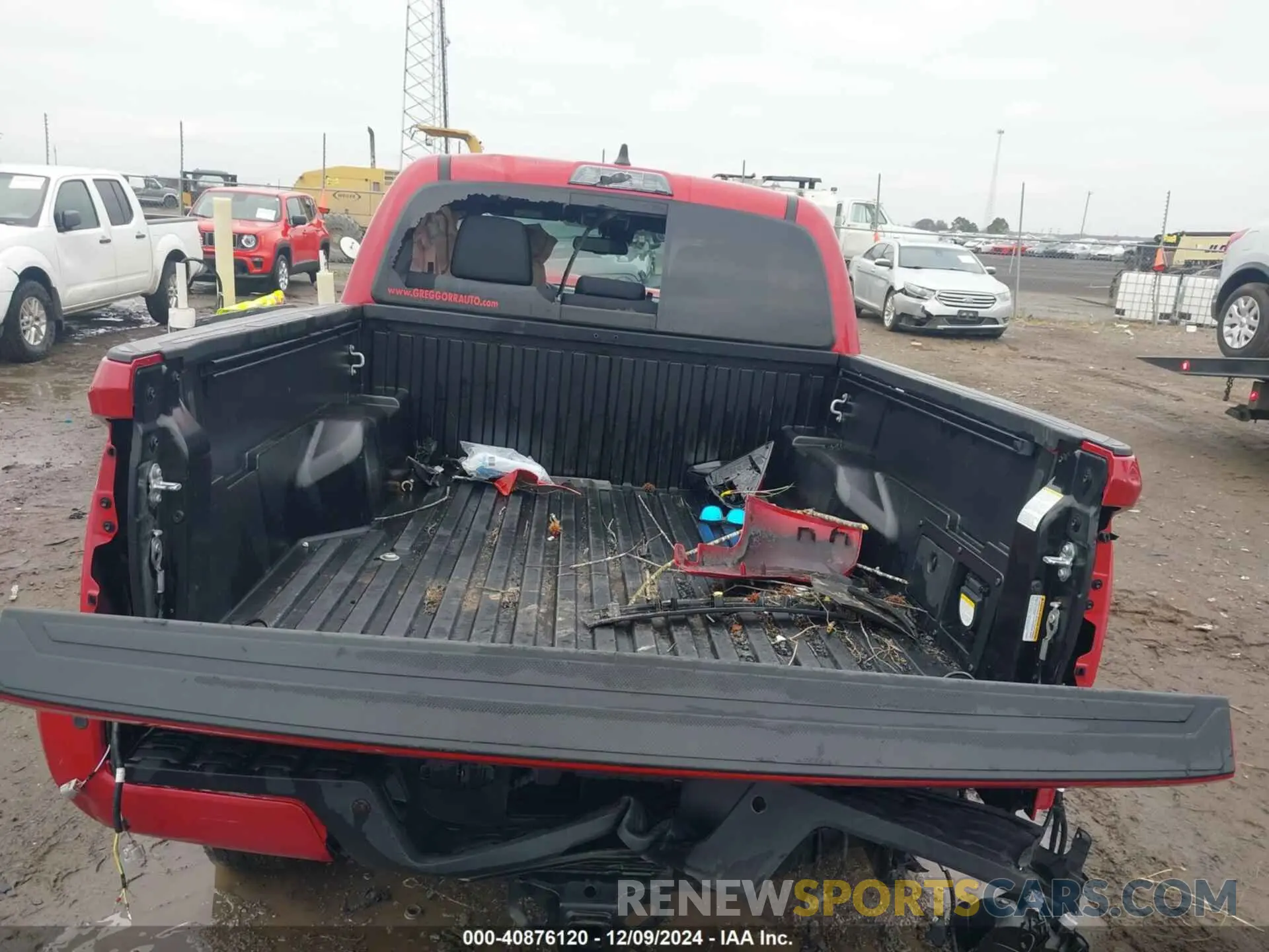 8 fotografías del automóvil dañado 5TFCZ5AN5MX260305 TOYOTA TACOMA 2021