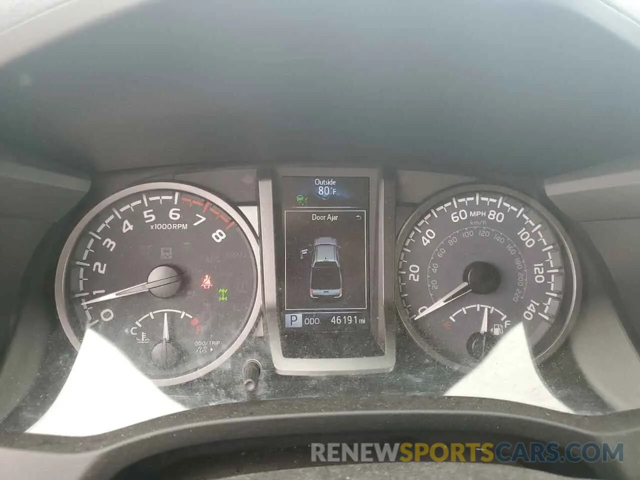 9 fotografías del automóvil dañado 5TFCZ5AN5MX260773 TOYOTA TACOMA 2021