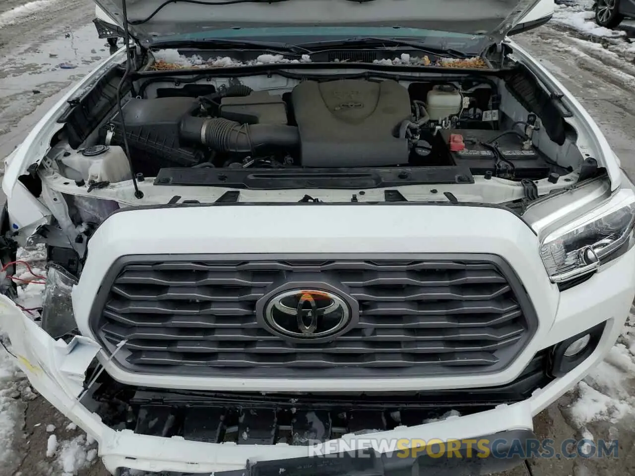 11 fotografías del automóvil dañado 5TFCZ5AN6MX257171 TOYOTA TACOMA 2021