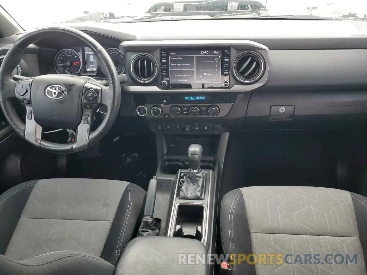 8 fotografías del automóvil dañado 5TFCZ5AN6MX257171 TOYOTA TACOMA 2021