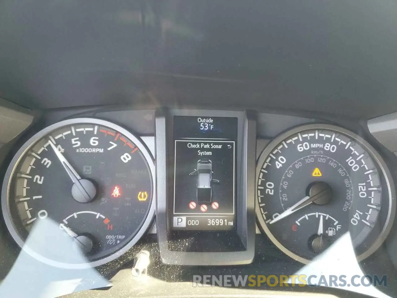9 fotografías del automóvil dañado 5TFCZ5AN7MX247152 TOYOTA TACOMA 2021