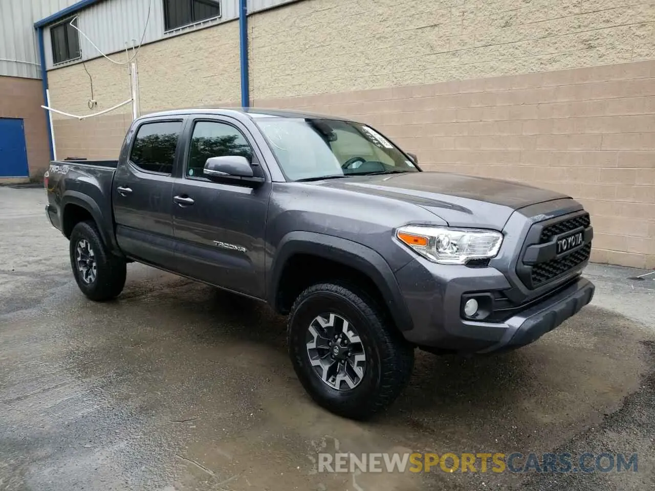 4 fotografías del automóvil dañado 5TFCZ5AN7MX263898 TOYOTA TACOMA 2021