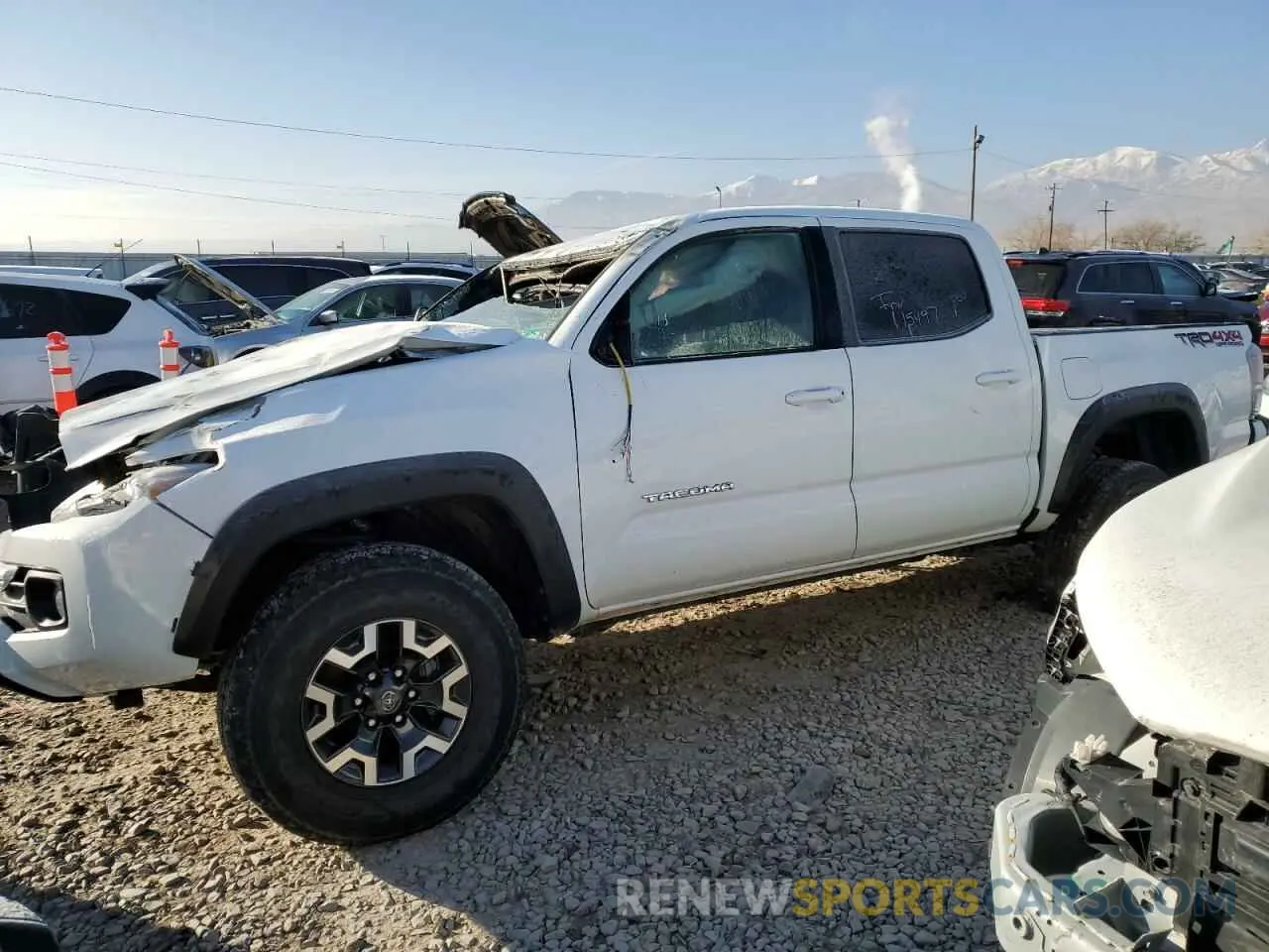 1 fotografías del automóvil dañado 5TFCZ5AN7MX264808 TOYOTA TACOMA 2021