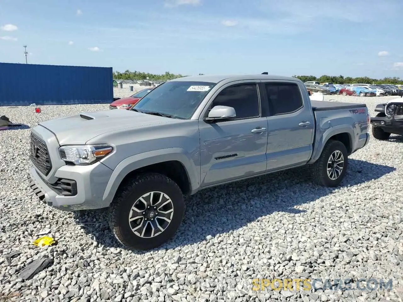 1 fotografías del automóvil dañado 5TFCZ5AN7MX276991 TOYOTA TACOMA 2021
