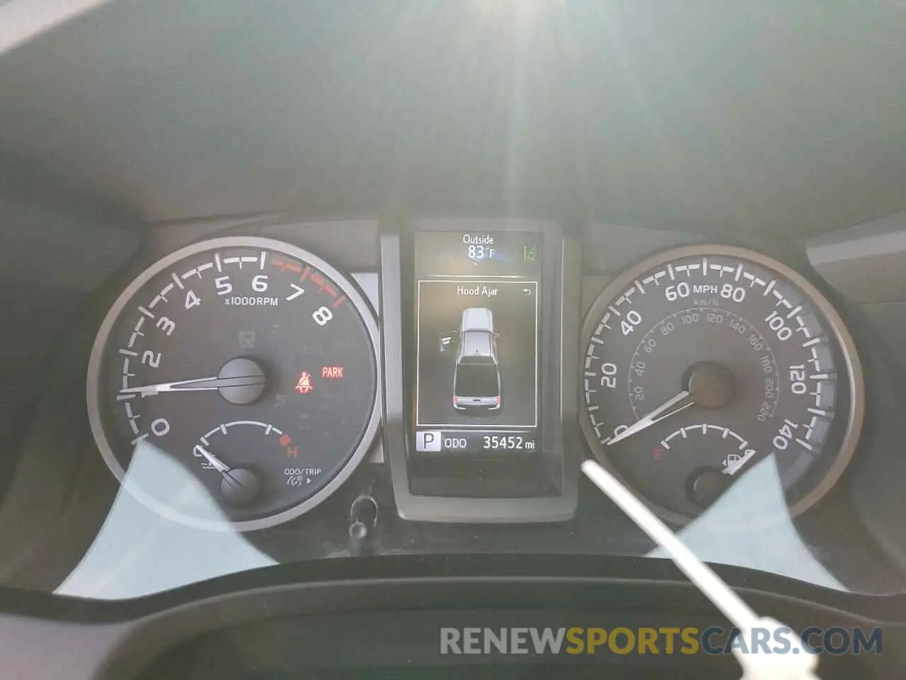 9 fotografías del automóvil dañado 5TFCZ5AN7MX276991 TOYOTA TACOMA 2021
