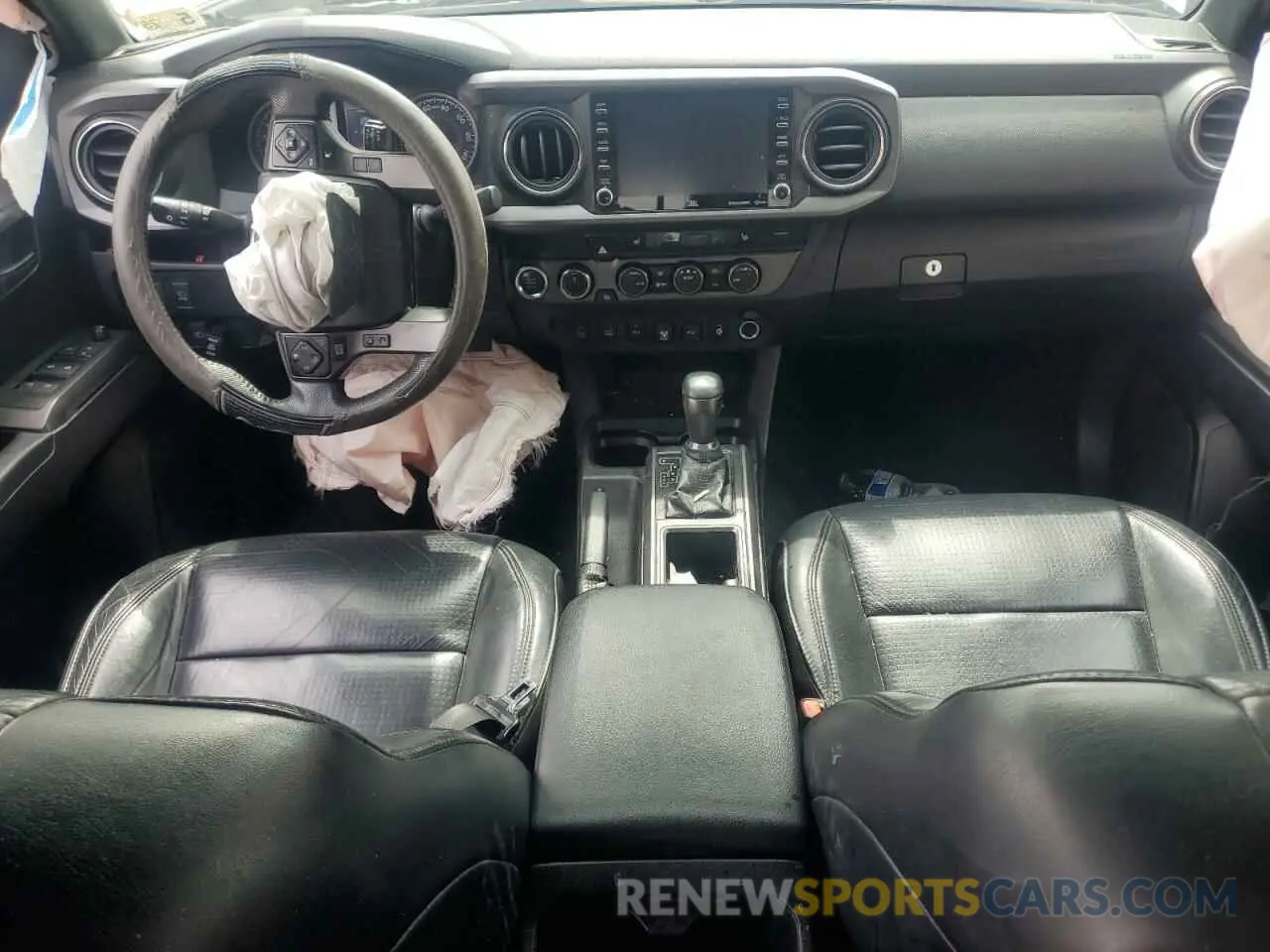 8 fotografías del automóvil dañado 5TFCZ5AN8MX255132 TOYOTA TACOMA 2021
