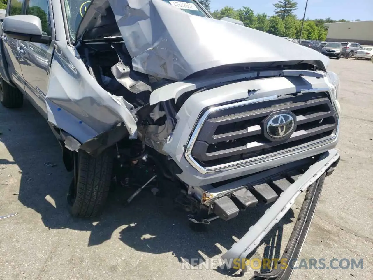 9 fotografías del automóvil dañado 5TFCZ5AN8MX282878 TOYOTA TACOMA 2021