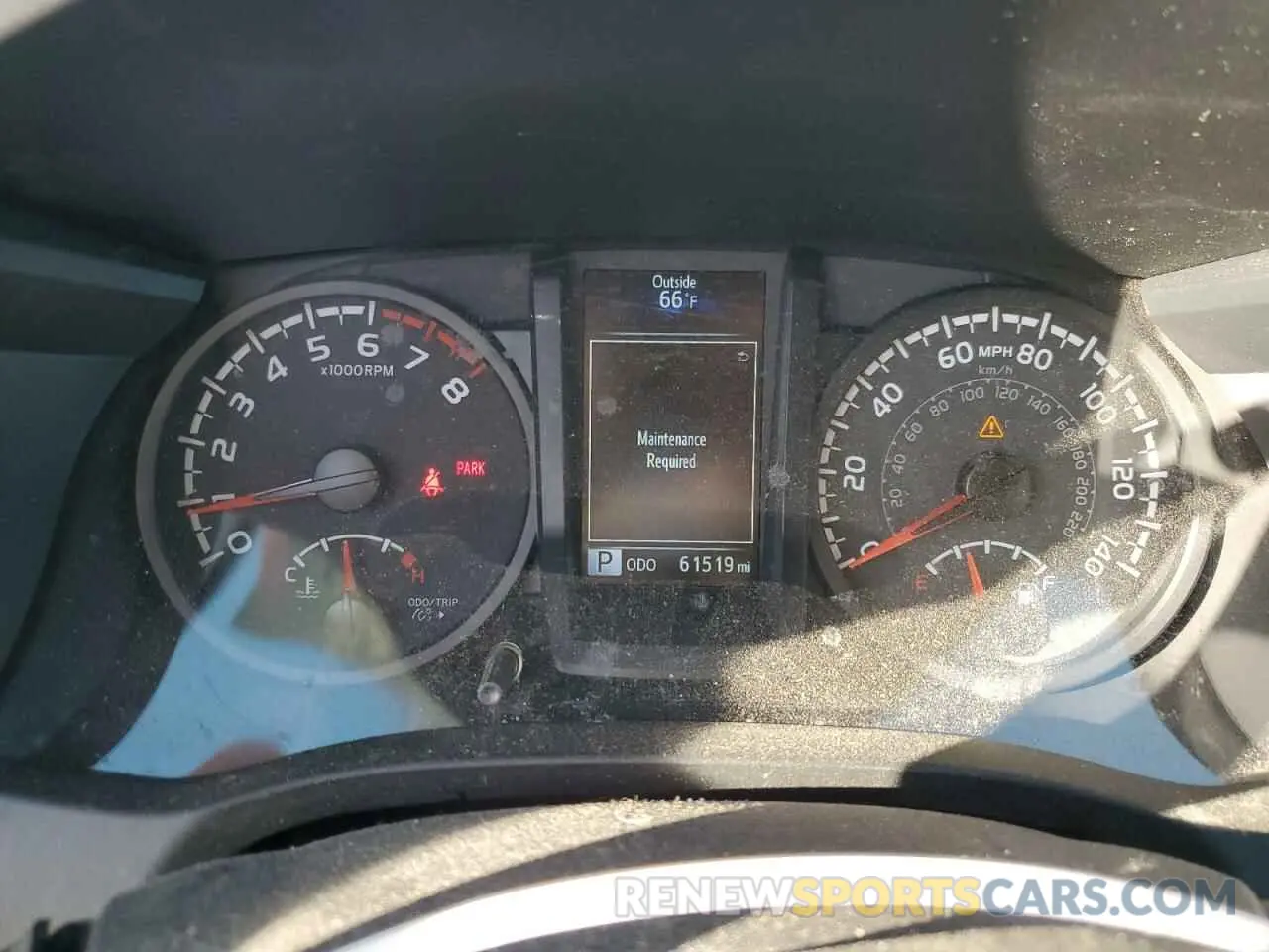 9 fotografías del automóvil dañado 5TFCZ5AN9MX254555 TOYOTA TACOMA 2021