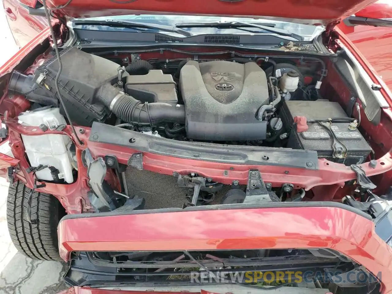 11 fotografías del automóvil dañado 5TFCZ5AN9MX282890 TOYOTA TACOMA 2021