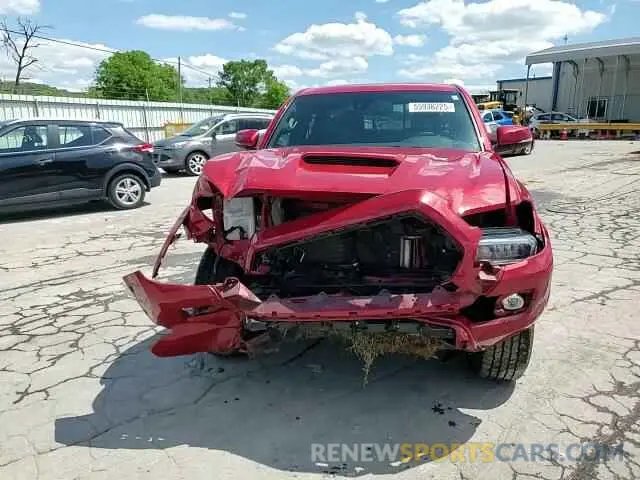 14 fotografías del automóvil dañado 5TFCZ5AN9MX282890 TOYOTA TACOMA 2021