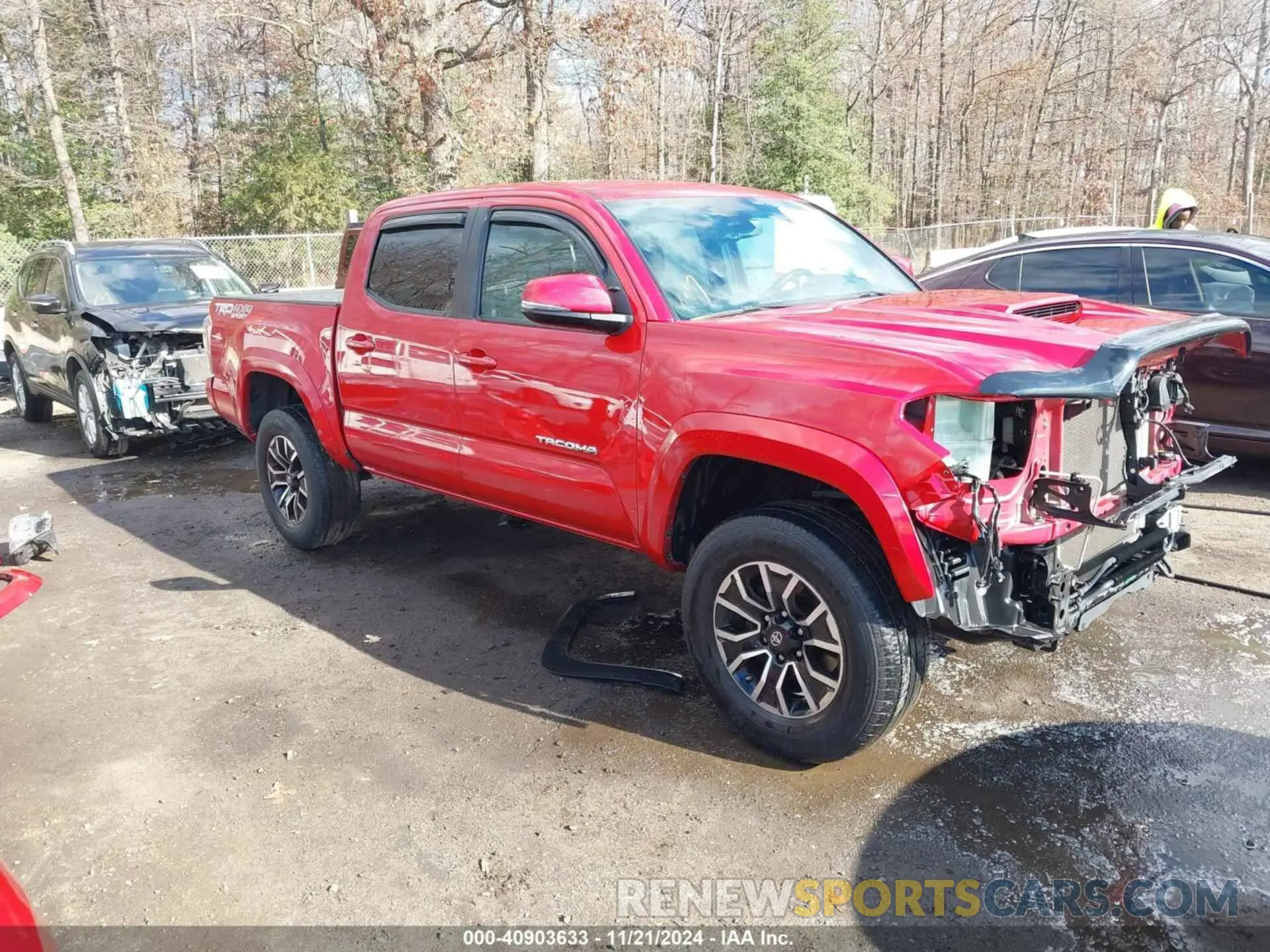 1 fotografías del automóvil dañado 5TFCZ5ANXMX250742 TOYOTA TACOMA 2021