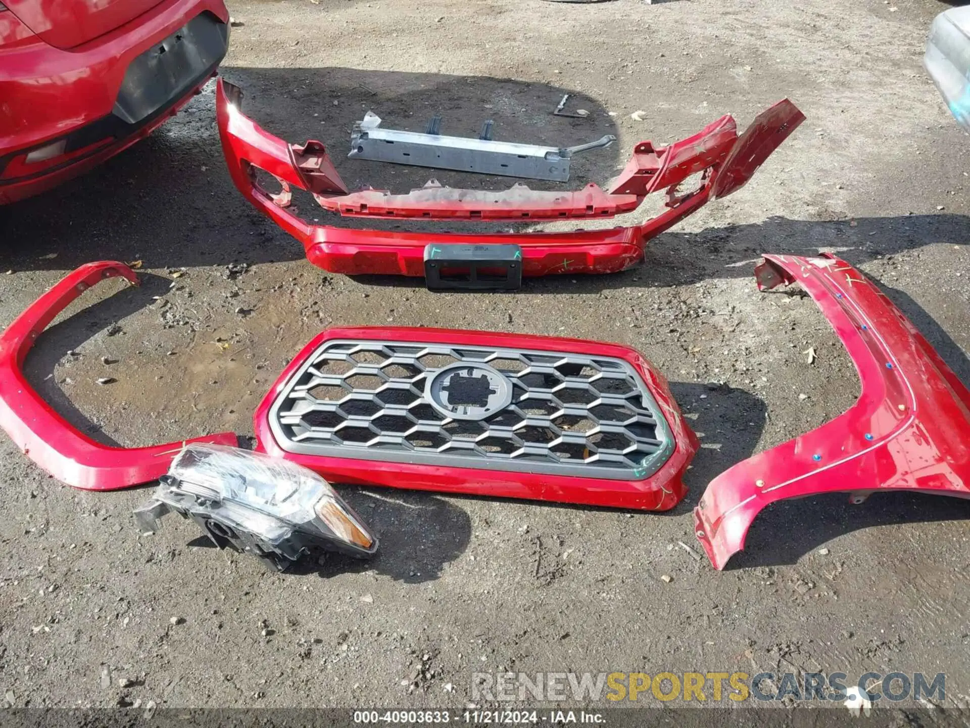 12 fotografías del automóvil dañado 5TFCZ5ANXMX250742 TOYOTA TACOMA 2021