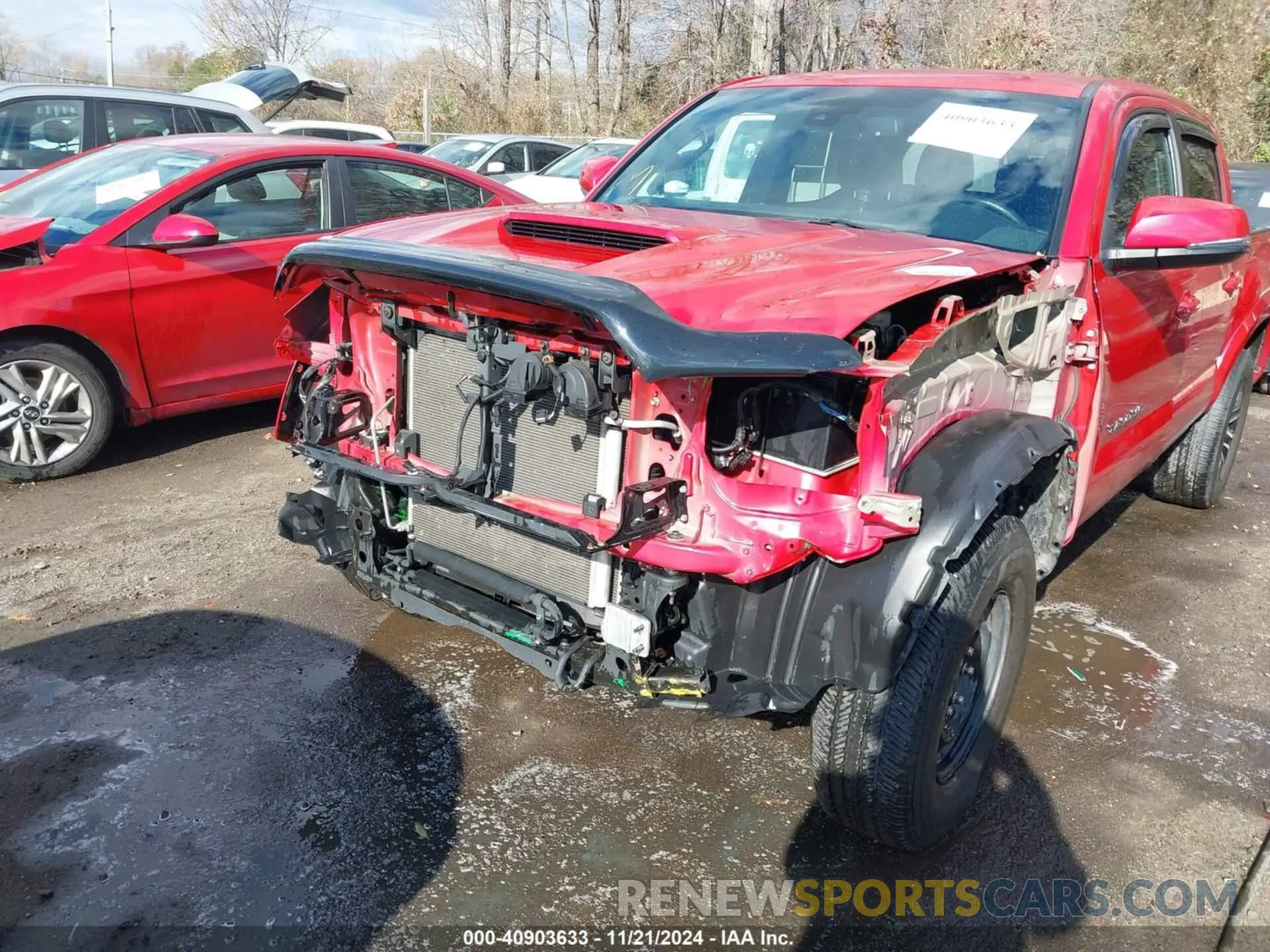 6 fotografías del automóvil dañado 5TFCZ5ANXMX250742 TOYOTA TACOMA 2021