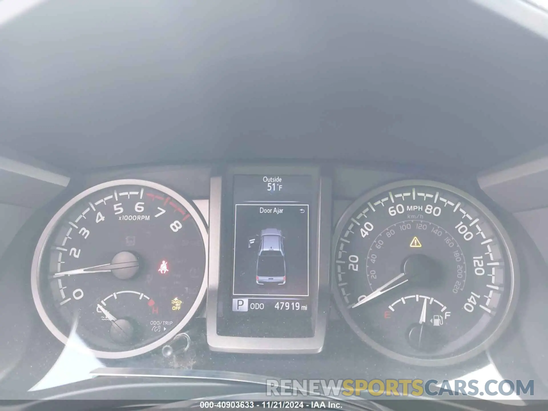 7 fotografías del automóvil dañado 5TFCZ5ANXMX250742 TOYOTA TACOMA 2021