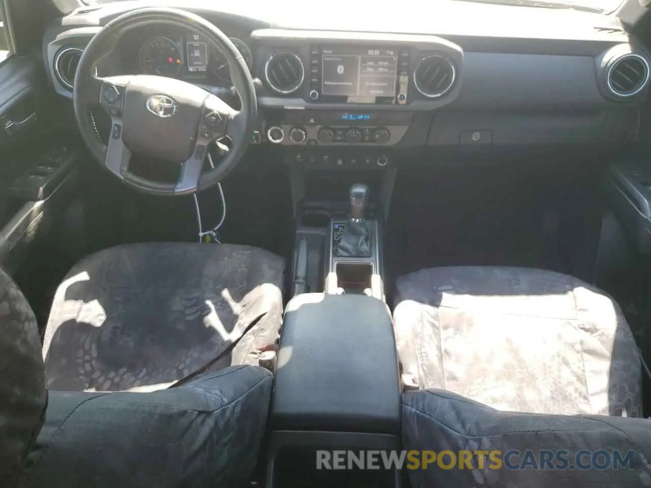 8 fotografías del automóvil dañado 5TFCZ5ANXMX271784 TOYOTA TACOMA 2021