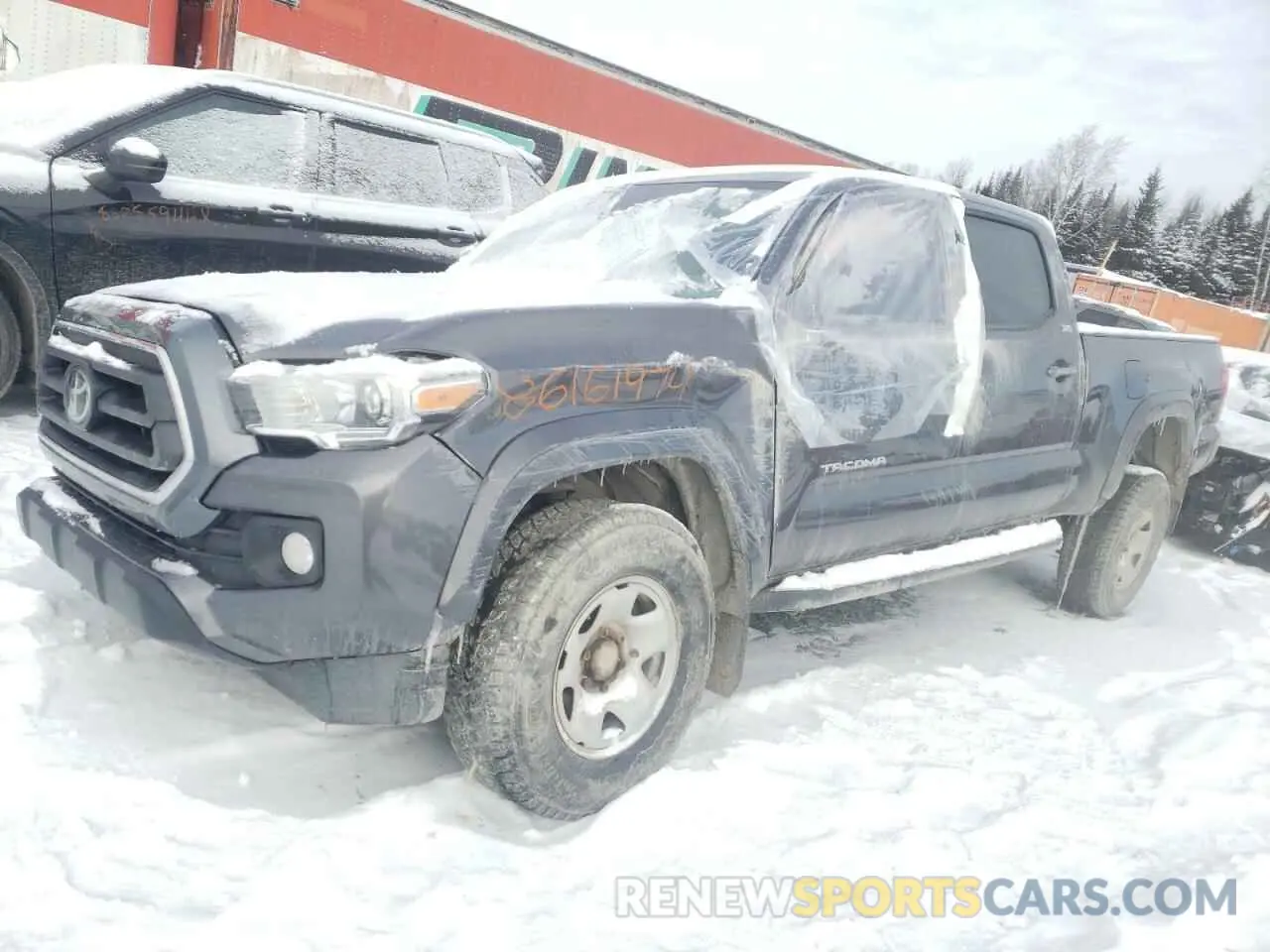 1 fotografías del automóvil dañado 5TFDZ5BN0MX056305 TOYOTA TACOMA 2021