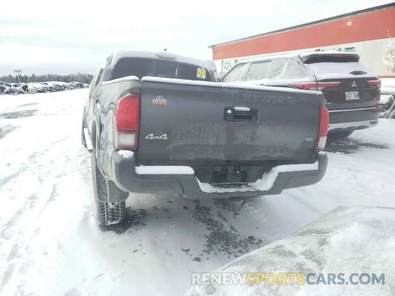 6 fotografías del automóvil dañado 5TFDZ5BN0MX056305 TOYOTA TACOMA 2021