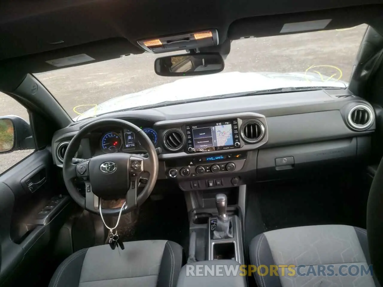 5 fotografías del automóvil dañado 5TFDZ5BN0MX057342 TOYOTA TACOMA 2021