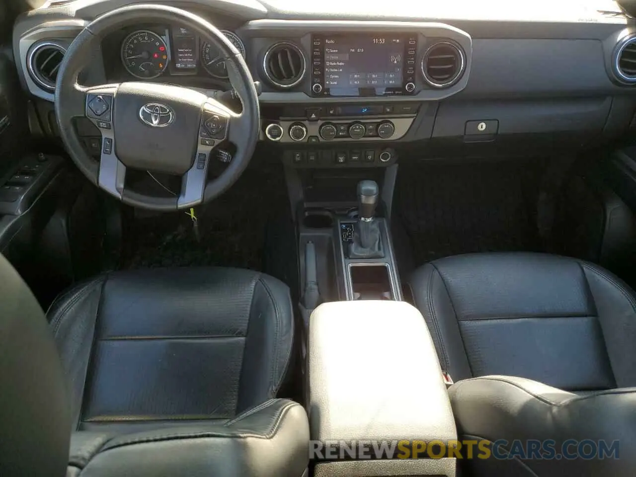 8 fotografías del automóvil dañado 5TFDZ5BN0MX067837 TOYOTA TACOMA 2021