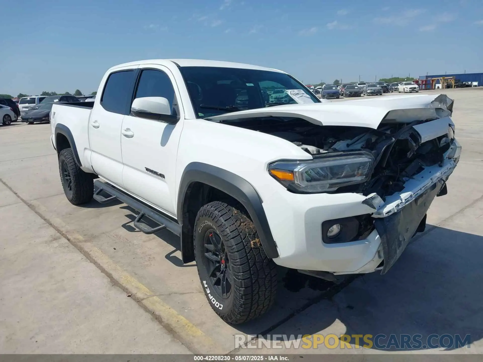 1 fotografías del automóvil dañado 5TFDZ5BN3MX061420 TOYOTA TACOMA 2021