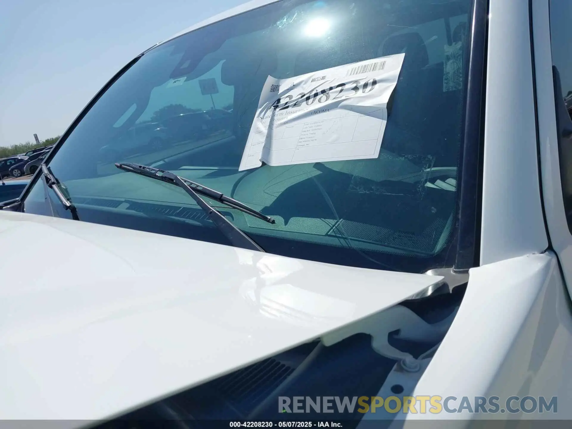 20 fotografías del automóvil dañado 5TFDZ5BN3MX061420 TOYOTA TACOMA 2021
