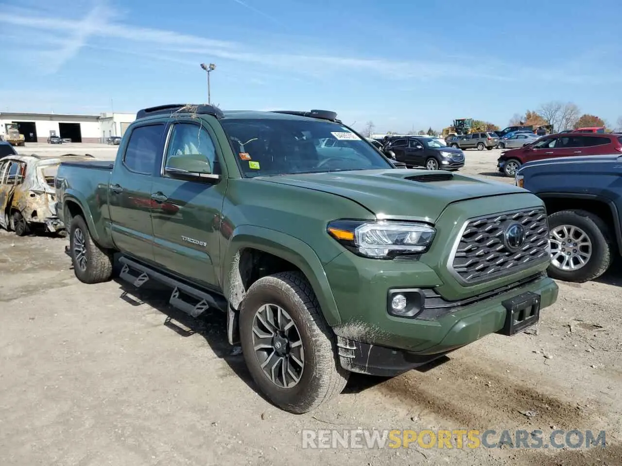 1 fotografías del automóvil dañado 5TFDZ5BN4MX065069 TOYOTA TACOMA 2021