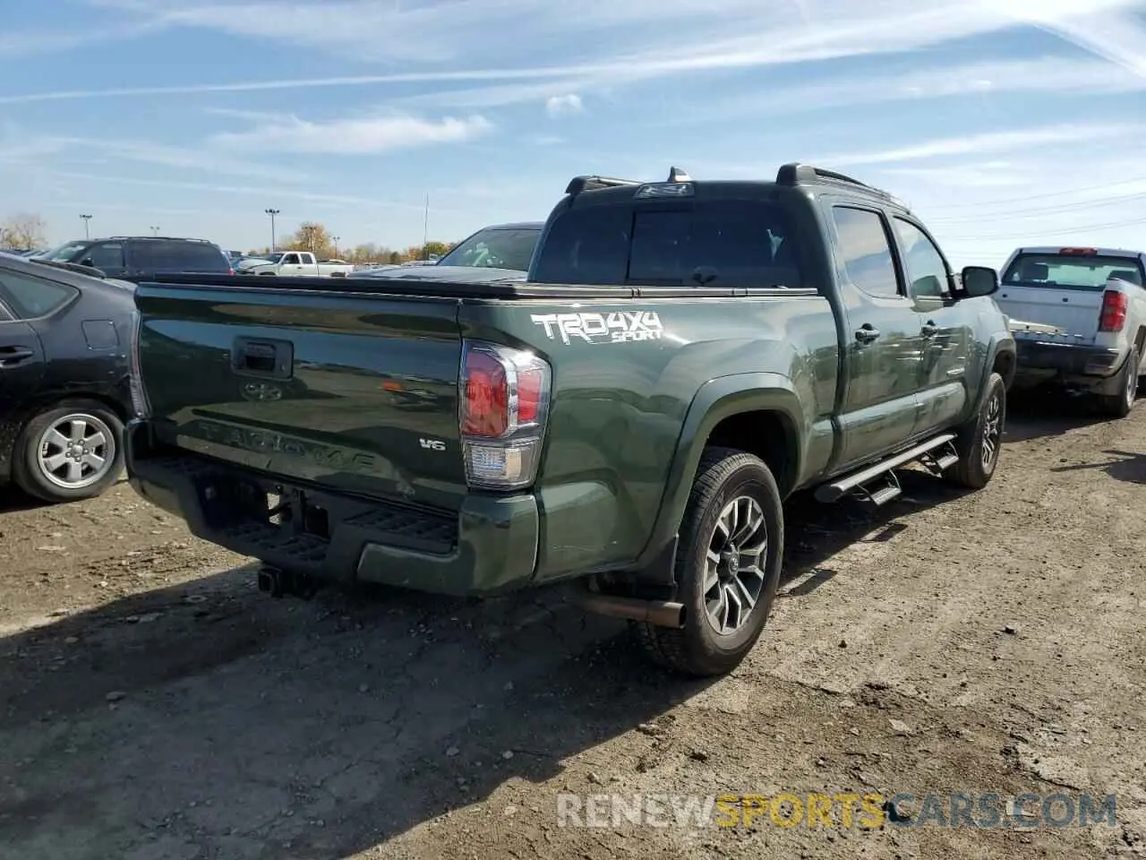 4 fotografías del automóvil dañado 5TFDZ5BN4MX065069 TOYOTA TACOMA 2021
