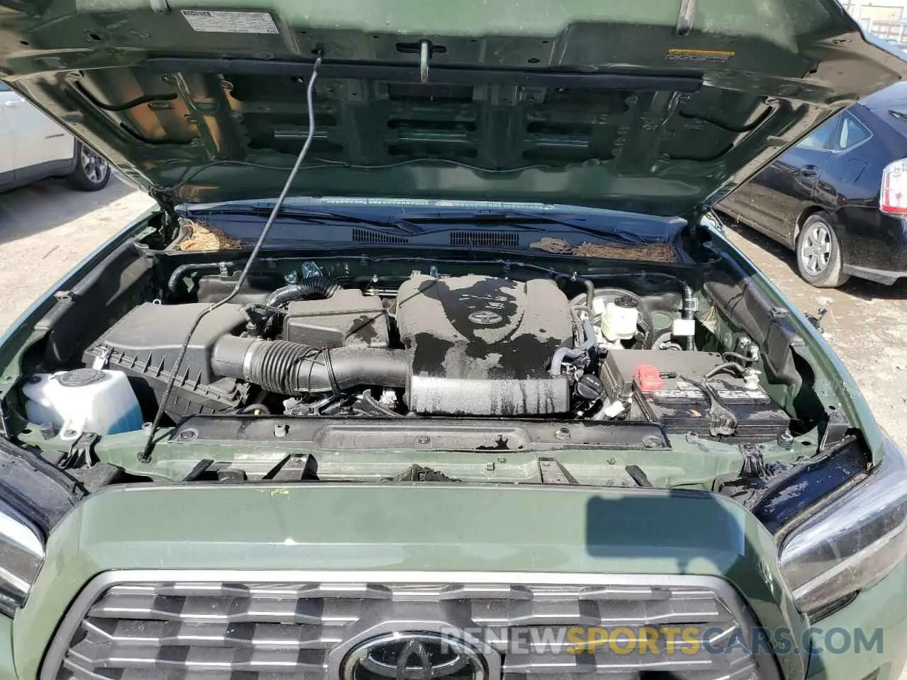 7 fotografías del automóvil dañado 5TFDZ5BN4MX065069 TOYOTA TACOMA 2021