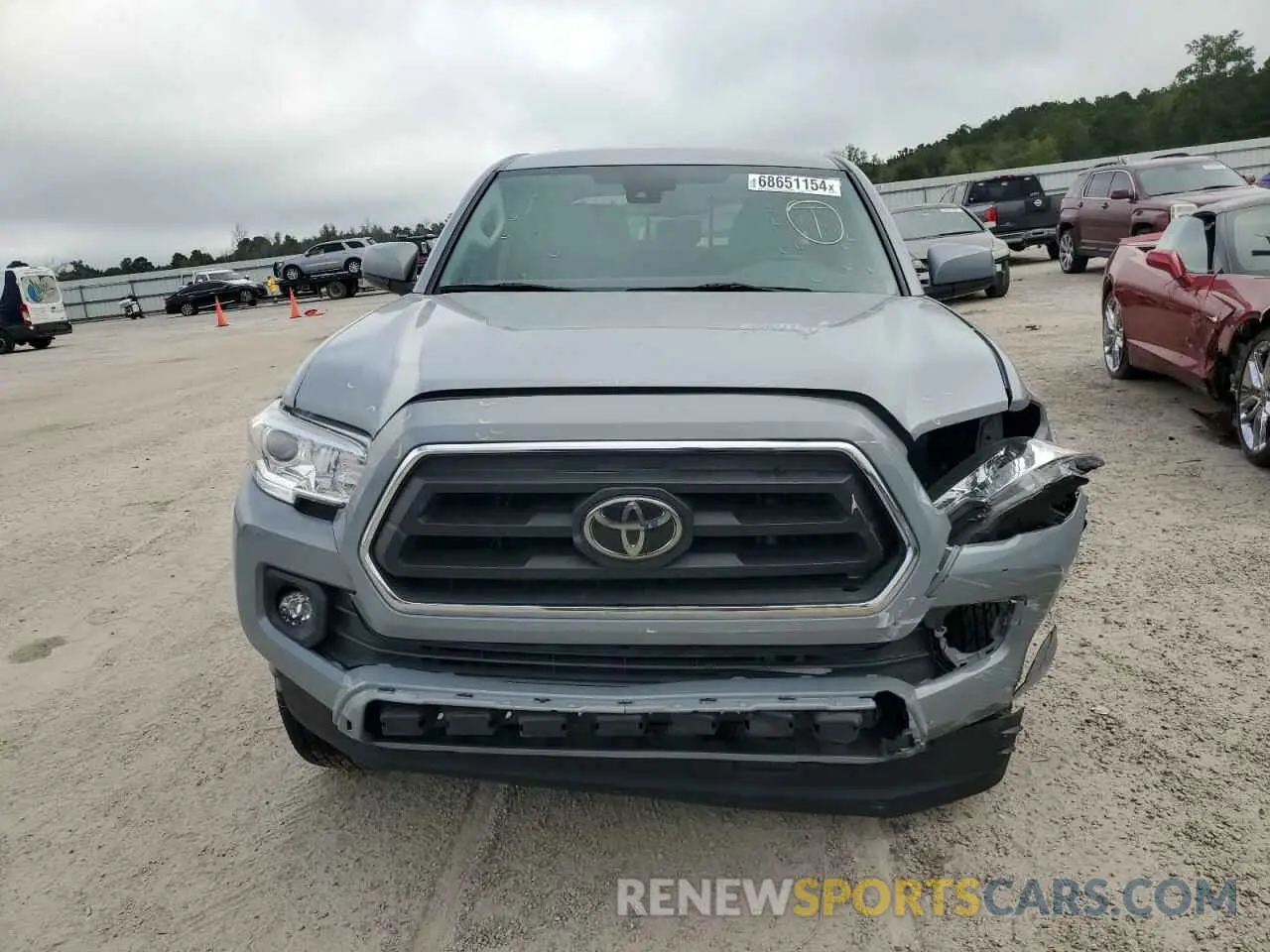 5 fotografías del automóvil dañado 5TFDZ5BN5MX063914 TOYOTA TACOMA 2021