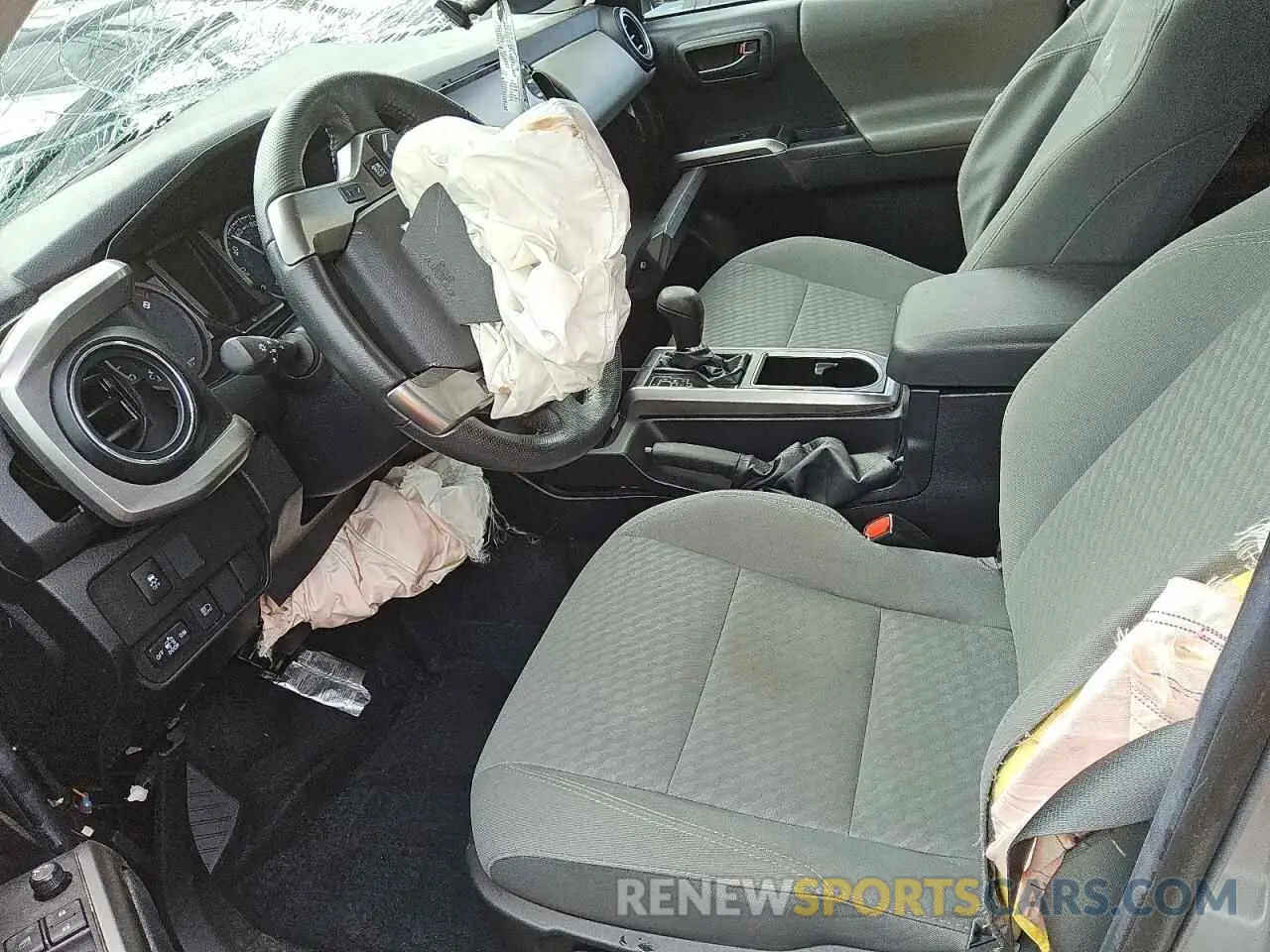 7 fotografías del automóvil dañado 3TMAZ5CN0NM173410 TOYOTA TACOMA 2022