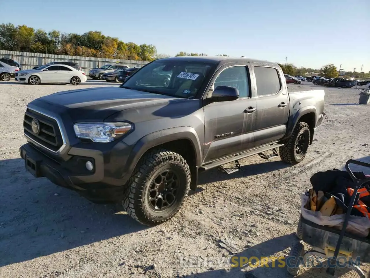 1 fotografías del automóvil dañado 3TMAZ5CN0NM177795 TOYOTA TACOMA 2022
